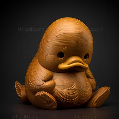 3D model Sitting Psyduck Koducks Depression (STL)